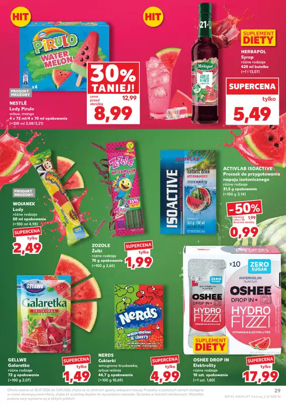 Kaufland - gazetka promocyjna Gazetka Tygodnia od czwartku 30.07 do środy 05.08 - strona 29