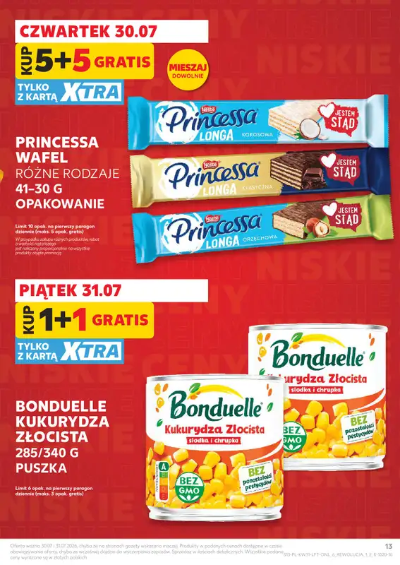 Kaufland - gazetka promocyjna Gazetka Tygodnia od czwartku 30.07 do środy 05.08 - strona 13