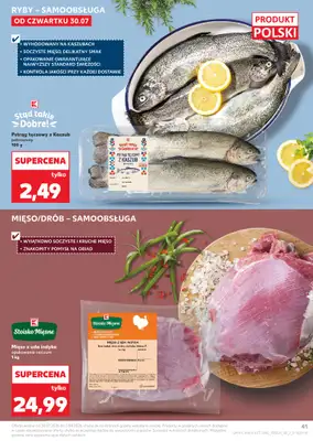 Kaufland - gazetka promocyjna Gazetka Tygodnia od czwartku 30.07 do środy 05.08 - strona 41