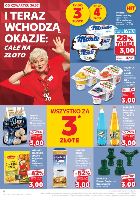 Kaufland - gazetka promocyjna Gazetka Tygodnia od czwartku 30.07 do środy 05.08 - strona 16