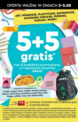 Biedronka - gazetka promocyjna Od poniedziałku, Z ladą tradycyjną od poniedziałku 03.08 do soboty 08.08 - strona 19