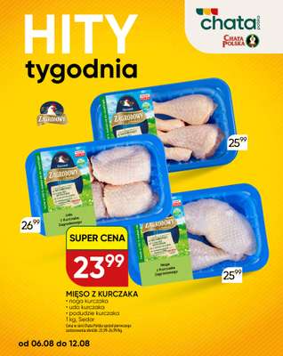 Chata Polska - gazetka promocyjna Hity tygodnia 06-12.08  do środy 12.08