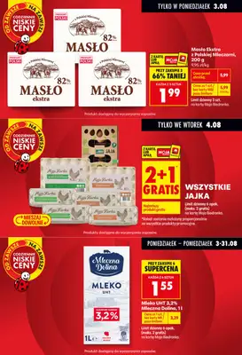Biedronka - gazetka promocyjna Biedronkowe oszczędności od poniedziałku od poniedziałku 03.08 do środy 05.08 - strona 2