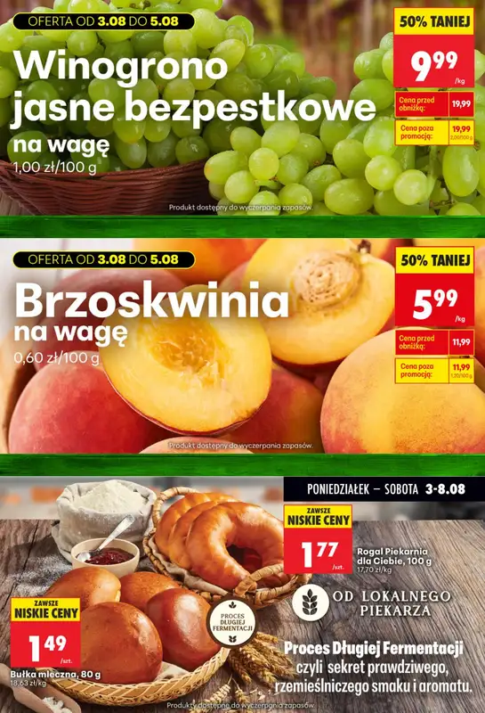 Biedronka - gazetka promocyjna Biedronkowe oszczędności od poniedziałku   - strona 3