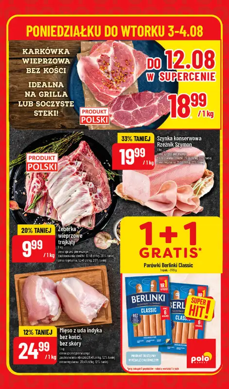 POLOmarket - gazetka promocyjna Super hity od poniedziałku 03.08 do wtorku 04.08 - strona 3