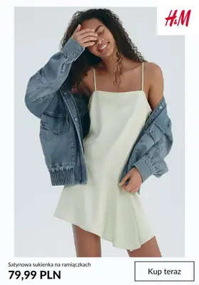 H&M - gazetka promocyjna Sukienki mini na lato od poniedziałku 03.08  - strona 2