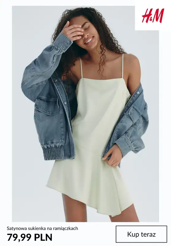 H&M - gazetka promocyjna Sukienki mini na lato od poniedziałku 03.08  - strona 2