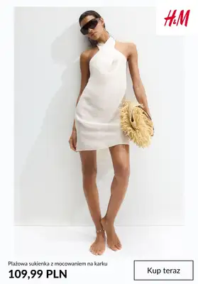 H&M - gazetka promocyjna Sukienki mini na lato od poniedziałku 03.08  - strona 5