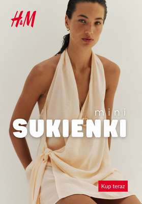 H&M - gazetka promocyjna Sukienki mini na lato od poniedziałku 03.08 