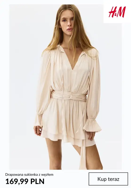 H&M - gazetka promocyjna Sukienki mini na lato od poniedziałku 03.08  - strona 8