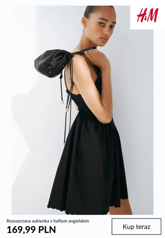 H&M - gazetka promocyjna Sukienki mini na lato od poniedziałku 03.08  - strona 9