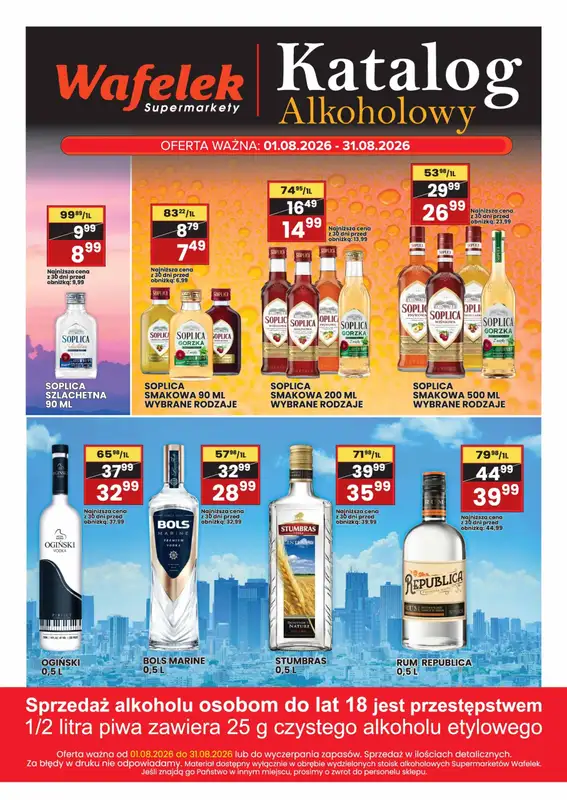 Wafelek - gazetka promocyjna Katalog alkoholowy od poniedziałku 03.08 do poniedziałku 31.08 - strona 2
