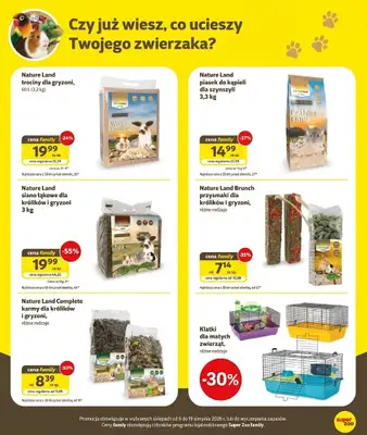 Super Zoo - gazetka promocyjna Gazetka od czwartku 06.08 do środy 19.08 - strona 6