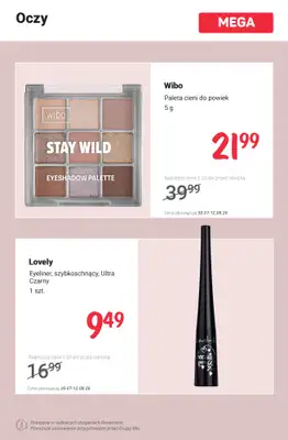 Rossmann - gazetka promocyjna MEGA promocje na makijaż! od poniedziałku 03.08 do środy 12.08 - strona 9