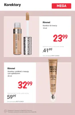 Rossmann - gazetka promocyjna MEGA promocje na makijaż! od poniedziałku 03.08 do środy 12.08 - strona 4
