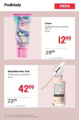 Rossmann - gazetka promocyjna MEGA promocje na makijaż! od poniedziałku 03.08 do środy 12.08 - strona 2