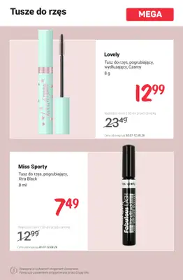 Rossmann - gazetka promocyjna MEGA promocje na makijaż! od poniedziałku 03.08 do środy 12.08 - strona 8