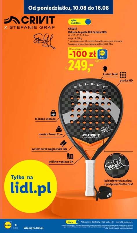 Lidl - gazetka promocyjna Katalog od poniedziałku 10.08 do piątku 14.08 - strona 8