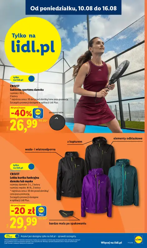 Lidl - gazetka promocyjna Katalog od poniedziałku 10.08 do piątku 14.08 - strona 18