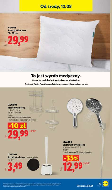 Lidl - gazetka promocyjna Katalog od poniedziałku 10.08 do piątku 14.08 - strona 49