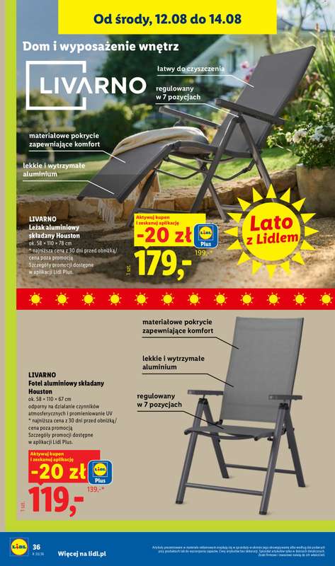 Lidl - gazetka promocyjna Katalog od poniedziałku 10.08 do piątku 14.08 - strona 46