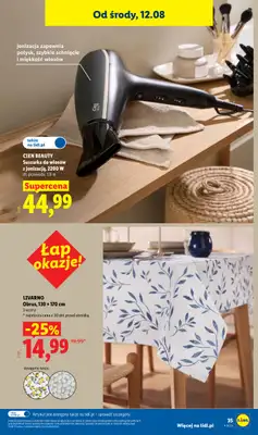 Lidl - gazetka promocyjna Katalog od poniedziałku 10.08 do piątku 14.08 - strona 45