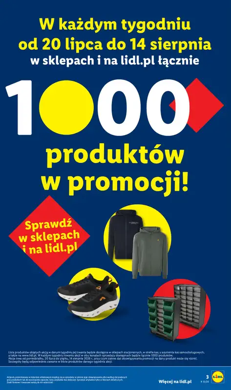 Lidl - gazetka promocyjna Katalog od poniedziałku 10.08 do piątku 14.08 - strona 3