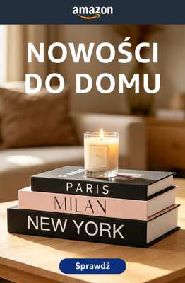 Amazon - gazetka promocyjna Nowości do domu od poniedziałku 03.08 