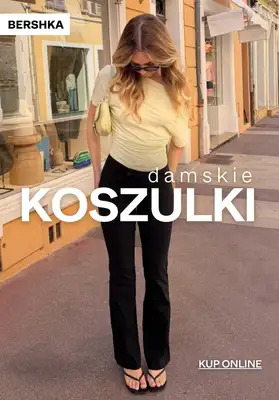 Bershka - gazetka promocyjna Koszulki damskie od 29,90 PLN od poniedziałku 03.08 