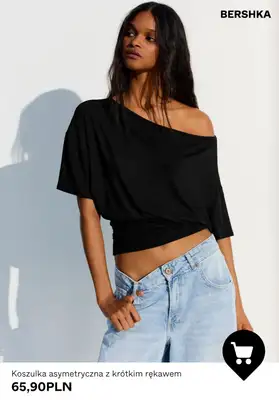 Bershka - gazetka promocyjna Koszulki damskie od 29,90 PLN od poniedziałku 03.08  - strona 8