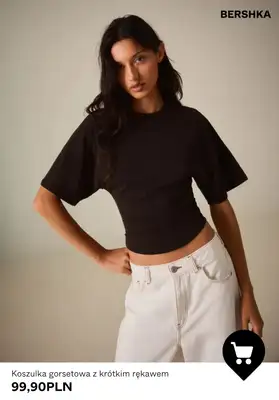 Bershka - gazetka promocyjna Koszulki damskie od 29,90 PLN od poniedziałku 03.08  - strona 10