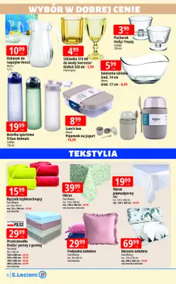 Leclerc - gazetka promocyjna Oferta Lublin Zana od poniedziałku 03.08 do soboty 08.08 - strona 6