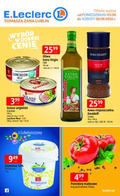 Leclerc - gazetka promocyjna Oferta Lublin Zana od poniedziałku 03.08 do soboty 08.08
