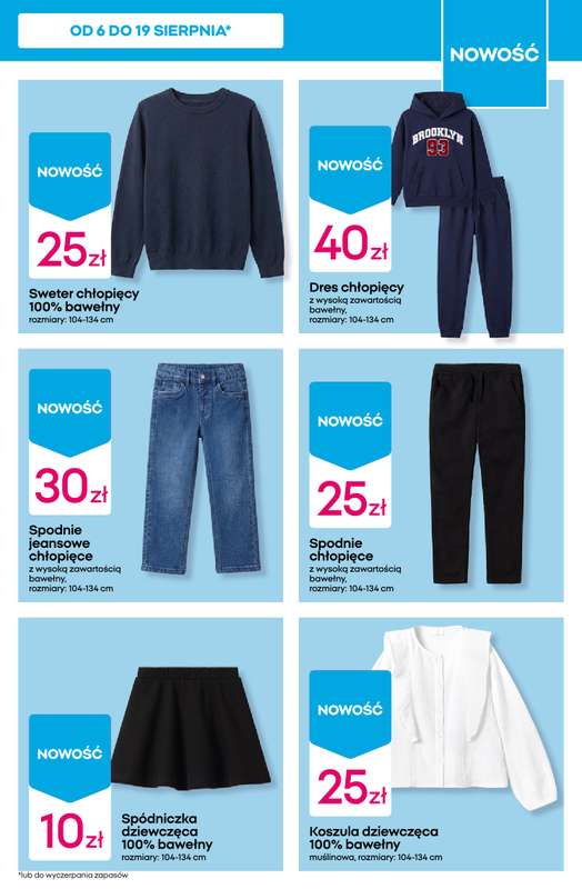 Pepco - gazetka promocyjna Gazetka od czwartku 06.08 do środy 12.08 - strona 15