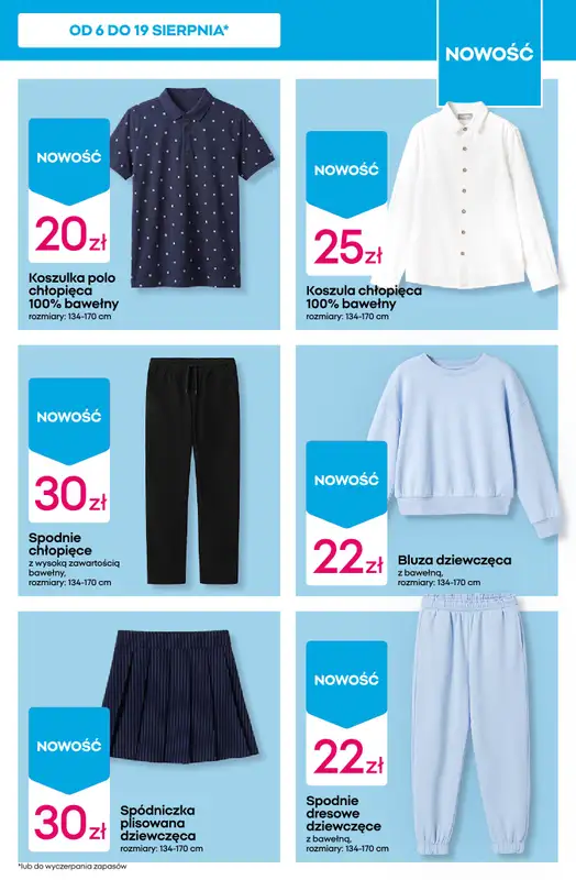 Pepco - gazetka promocyjna Gazetka od czwartku 06.08 do środy 12.08 - strona 13