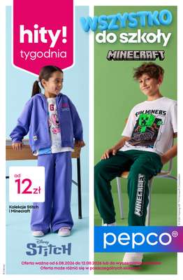 Pepco - gazetka promocyjna Gazetka od czwartku 06.08 do środy 12.08