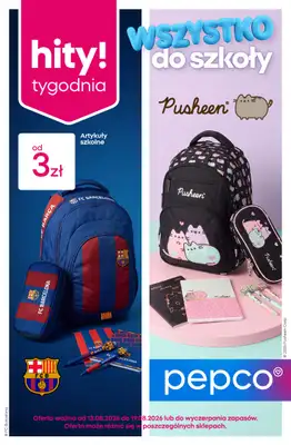 Pepco - gazetka promocyjna Gazetka od czwartku 13.08 do środy 19.08