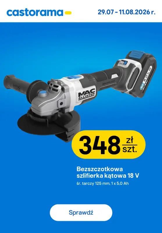 Castorama - gazetka promocyjna Najlepsze oferty od poniedziałku 03.08 do wtorku 11.08 - strona 15
