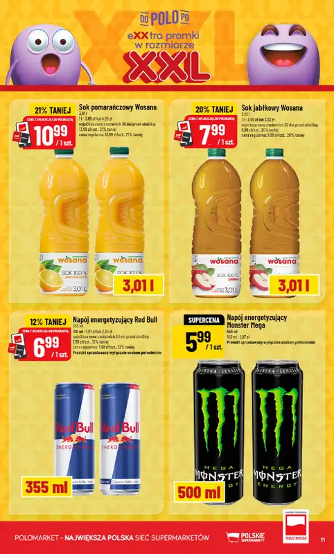 POLOmarket - gazetka promocyjna Gazetka od środy 05.08 do wtorku 11.08 - strona 11
