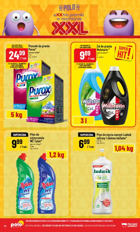 POLOmarket - gazetka promocyjna Gazetka od środy 05.08 do wtorku 11.08 - strona 12