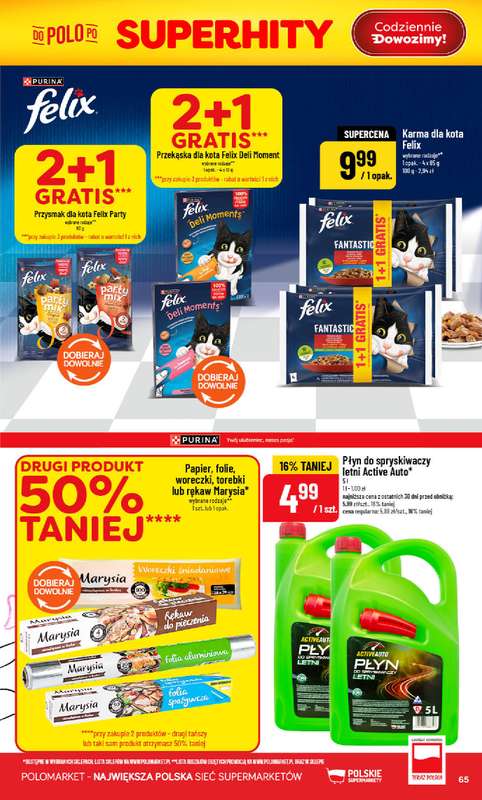 POLOmarket - gazetka promocyjna Gazetka od środy 05.08 do wtorku 11.08 - strona 65