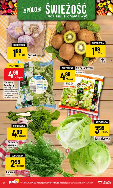 POLOmarket - gazetka promocyjna Gazetka od środy 05.08 do wtorku 11.08 - strona 16