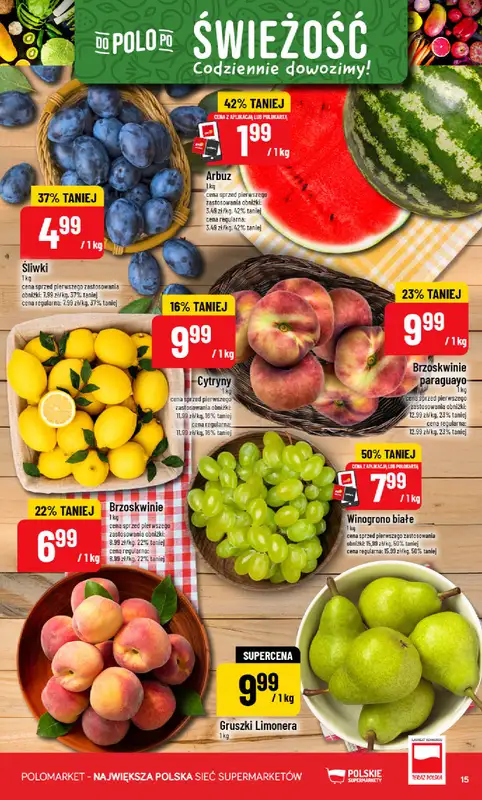 POLOmarket - gazetka promocyjna Gazetka od środy 05.08 do wtorku 11.08 - strona 15