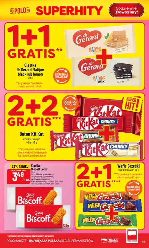 POLOmarket - gazetka promocyjna Gazetka od środy 05.08 do wtorku 11.08 - strona 45