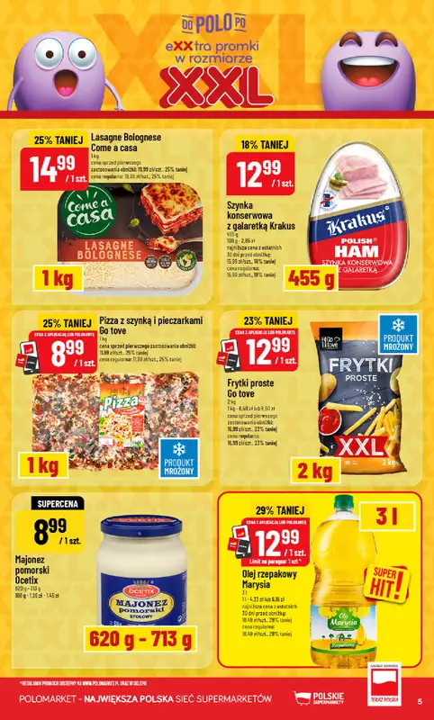 POLOmarket - gazetka promocyjna Gazetka od środy 05.08 do wtorku 11.08 - strona 5