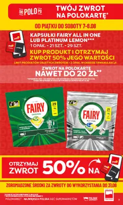POLOmarket - gazetka promocyjna Gazetka od środy 05.08 do wtorku 11.08 - strona 3