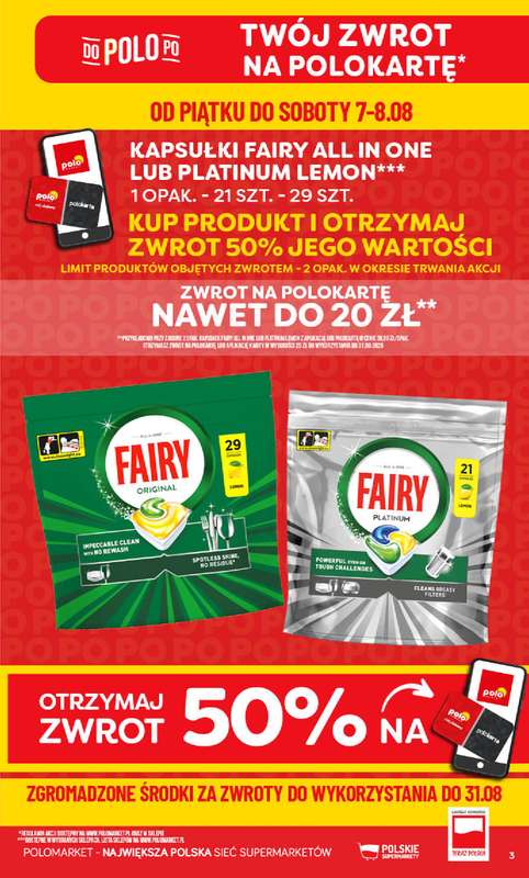 POLOmarket - gazetka promocyjna Gazetka od środy 05.08 do wtorku 11.08 - strona 3