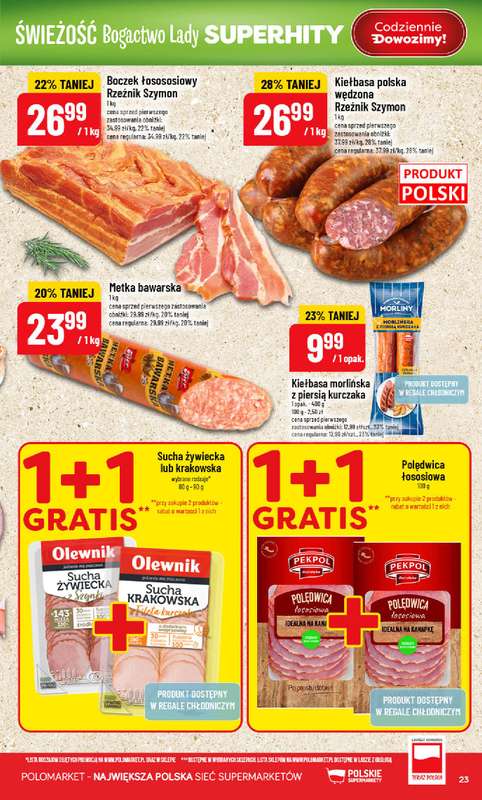 POLOmarket - gazetka promocyjna Gazetka od środy 05.08 do wtorku 11.08 - strona 23