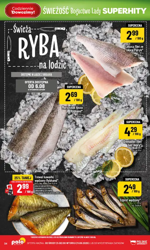POLOmarket - gazetka promocyjna Gazetka od środy 05.08 do wtorku 11.08 - strona 34