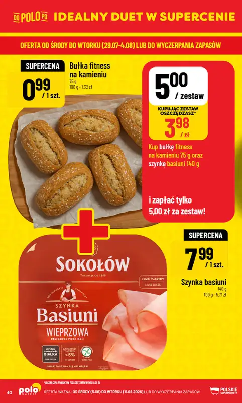 POLOmarket - gazetka promocyjna Gazetka od środy 05.08 do wtorku 11.08 - strona 40